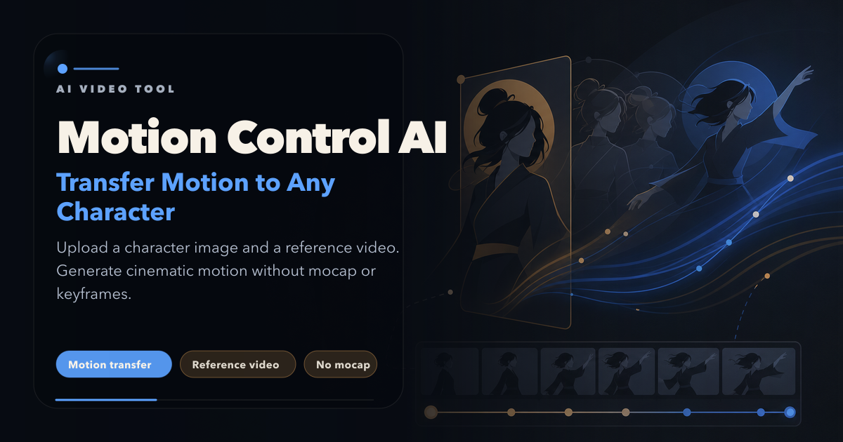 Motion Control AI Pro preview